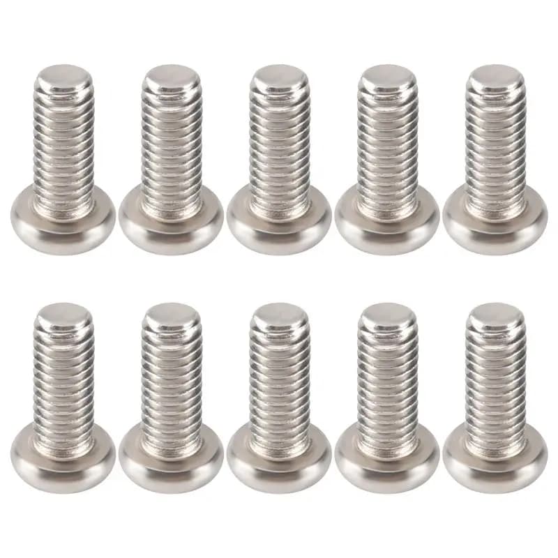 A76K 10 Pieces Computer TV LCD Monitor Stand Bracket Mounting Screw M4x10mm