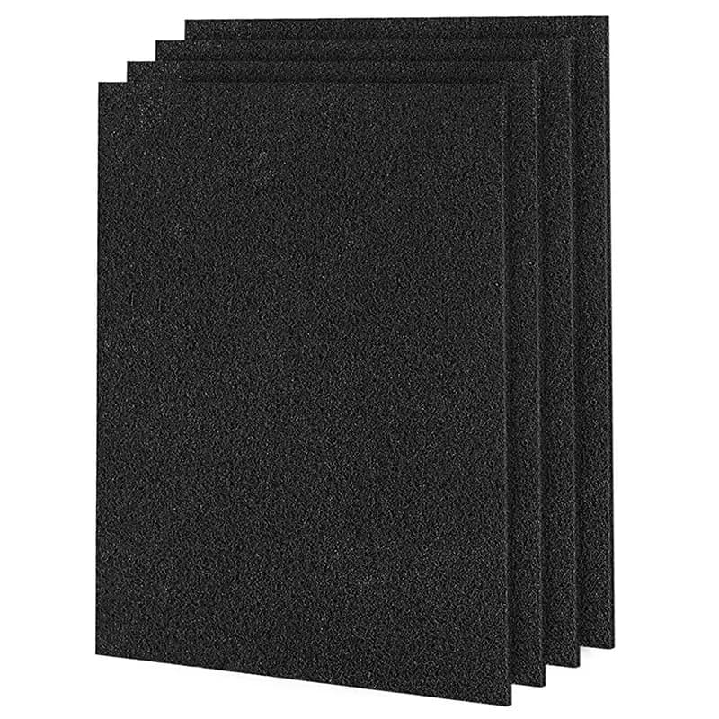 Sostituzione 4 prefiltri A carbone attivo per purificatore d'aria Honeywell HPA 300/prefiltro A/ HRF-AP1, 4 pezzi