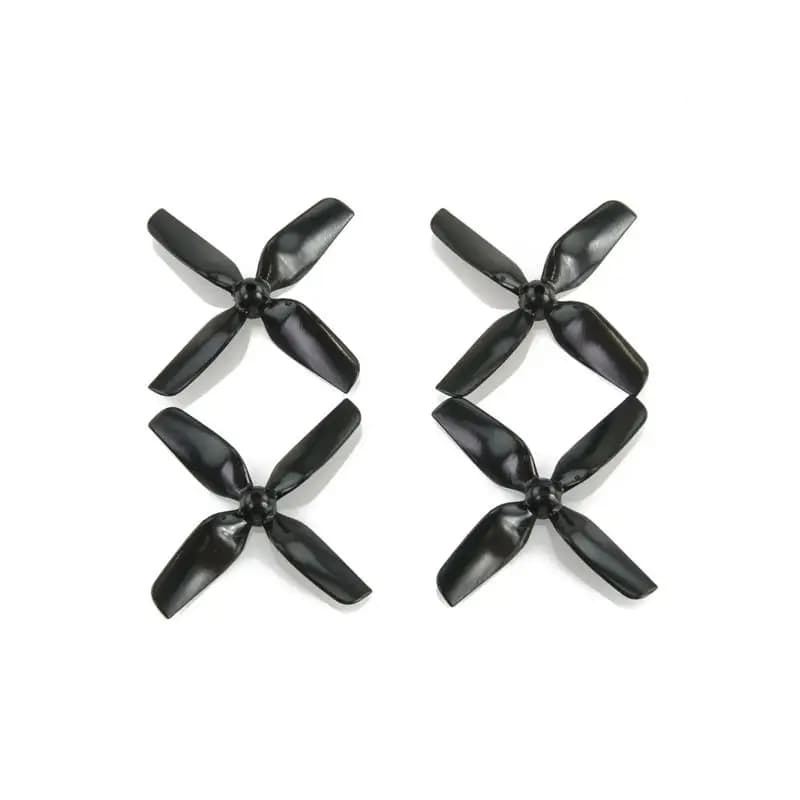 10 paia di droni RC (10CW + 10CCW) 1.6X1.6X4 40mm Elica Micro Whoop FPV a 4 pale da 1,5 mm per accessori per droni RC FPV Tinywhoop