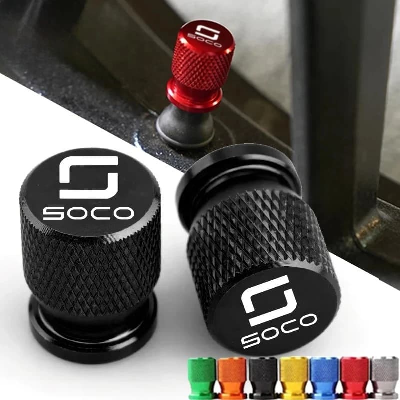 Nuovo Per SUPER SOCO CPx CUx CU TC 50/MAX/WANDER TS TSX 1500 2019-2025 Accessori Moto Tappo Valvola della gomma Porta Aria Stelo copertura
