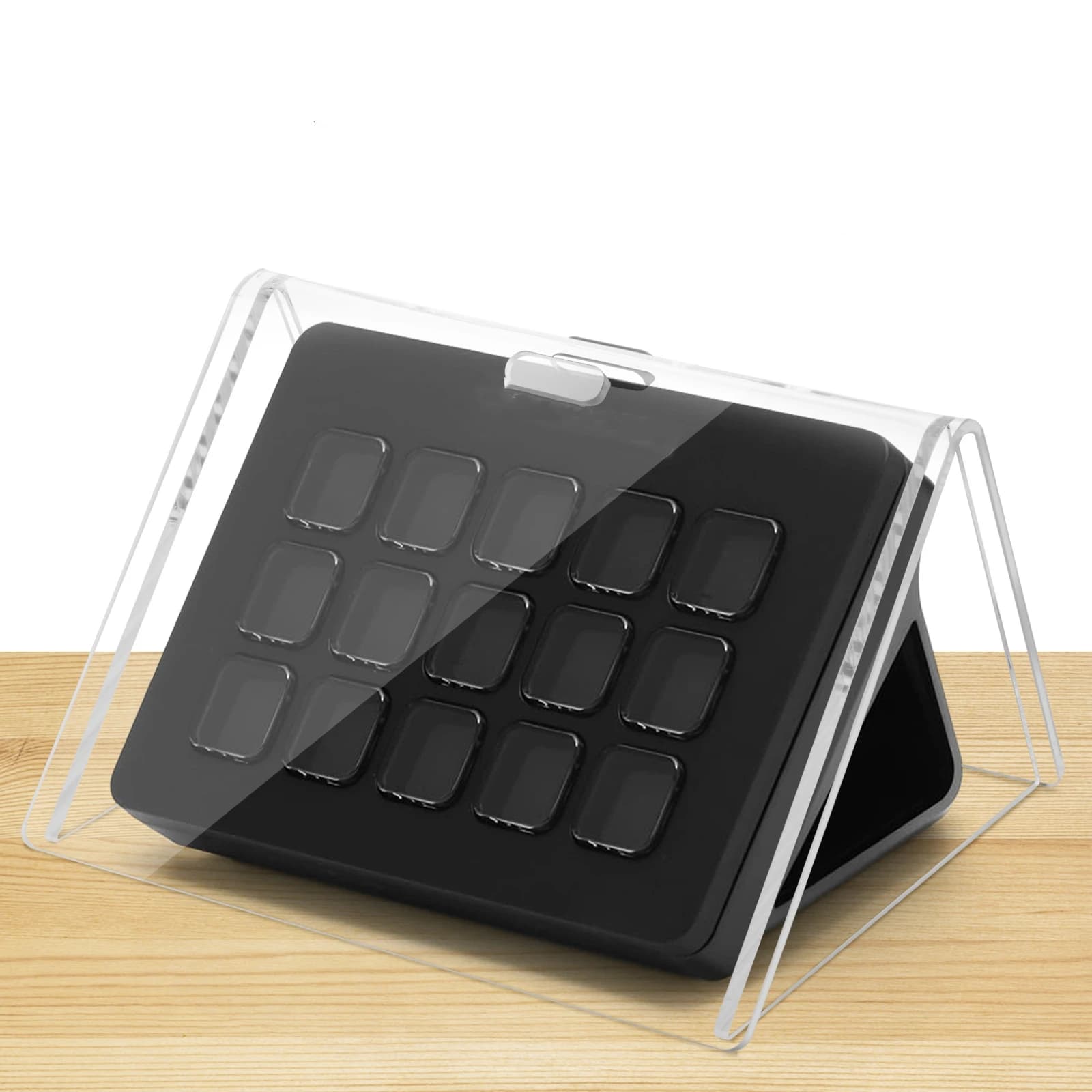 For Stream Deck MK.2 Dust Cover Live Broadcast Console Acrylic Desktop Cover