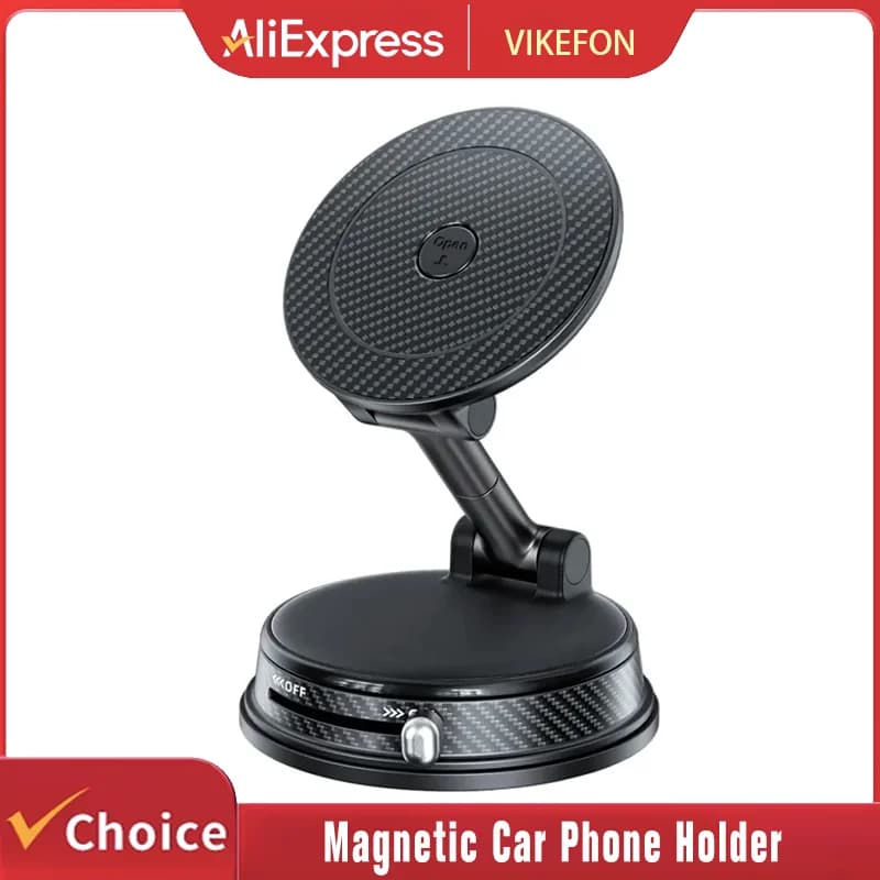 Magnetic Support for Auto Phone 360 ° Magnetic Support Adjustable with MagSafe Ultra Flavor for iPhone Samsung