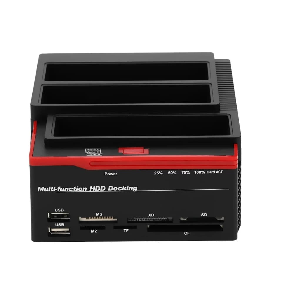 Disco rigido SATA multifunzionale da 2,5 pollici IDE e USB 3.0 con tre basi di espansione