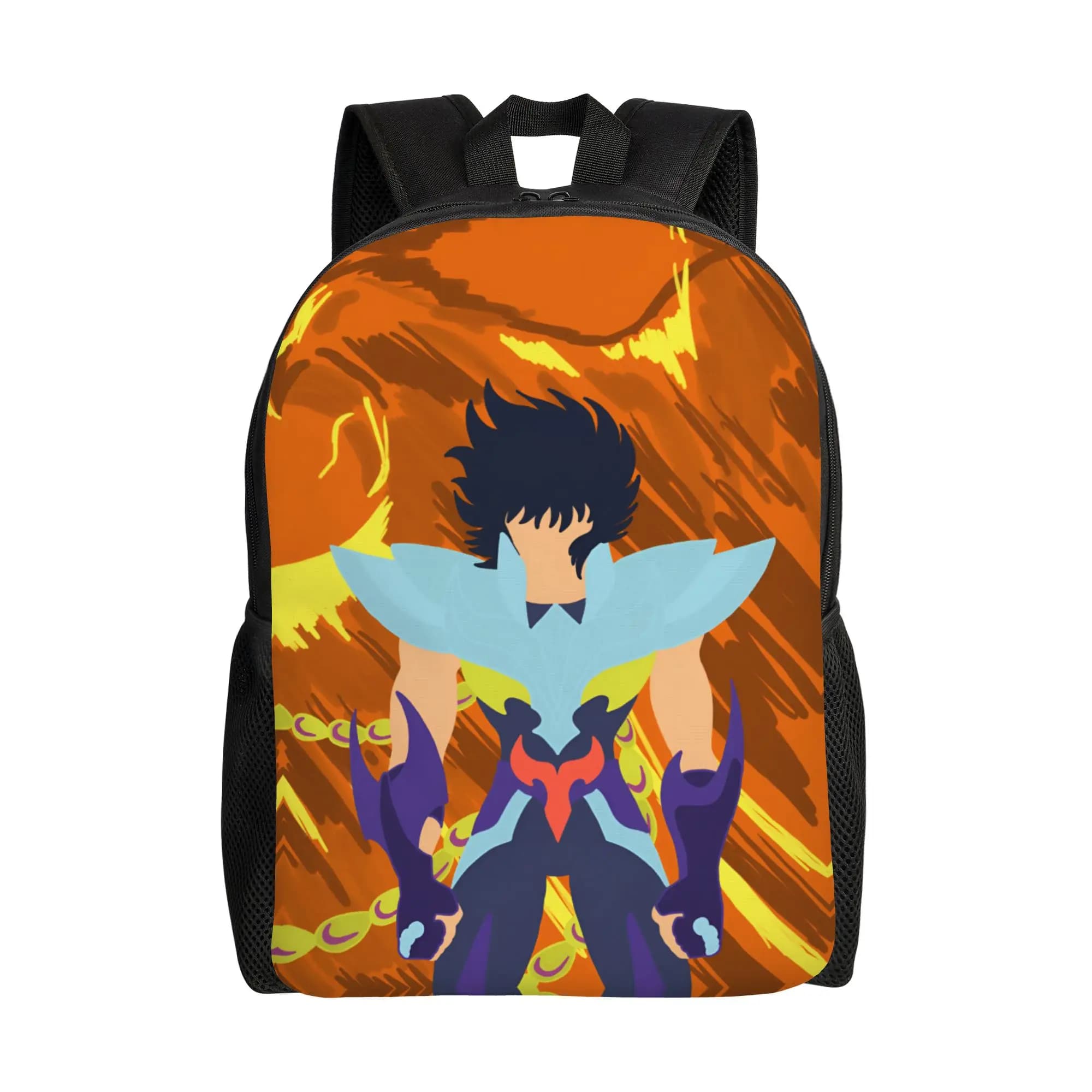 Personalized Saint Seiyas Backpack Women Men Fashion Bookbag for College School Anime Bags