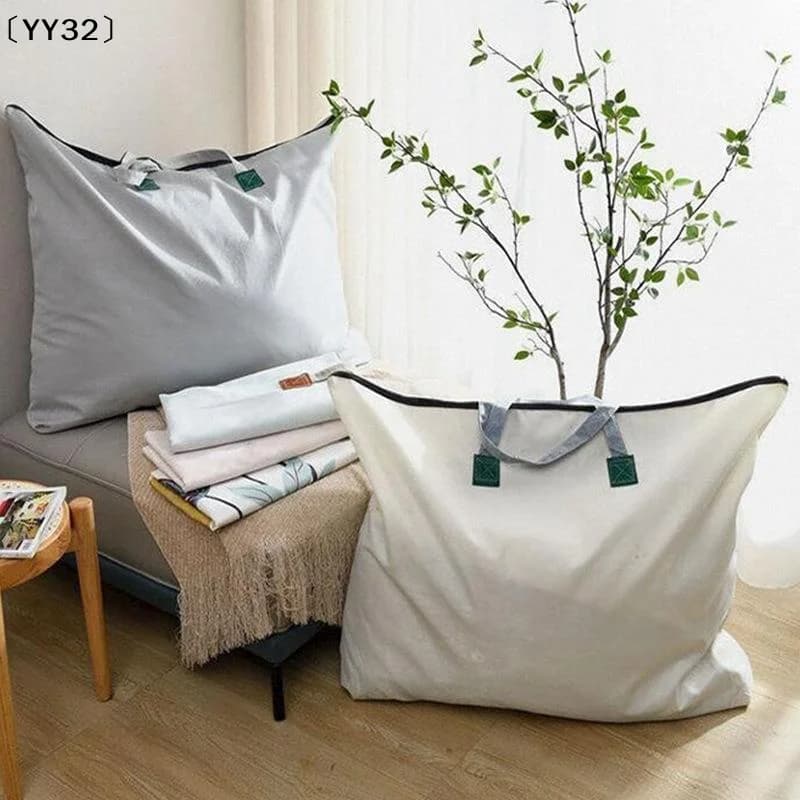 1pc Random Color Large Capacity Storage Bag - Waterproof Foldable Moving & Laundry Bag, Washable Organizer 〔YY32〕