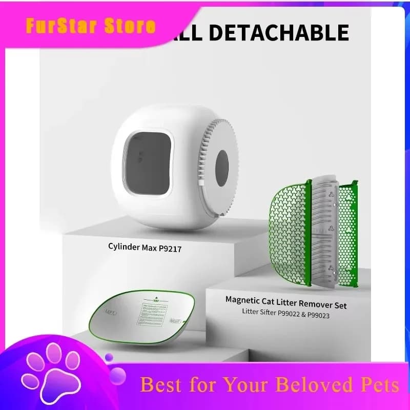 FurStarPETKIT Replaced Upgrade Leakproof Cylinder For PURAMAX2 Automatic Cat Litter Box