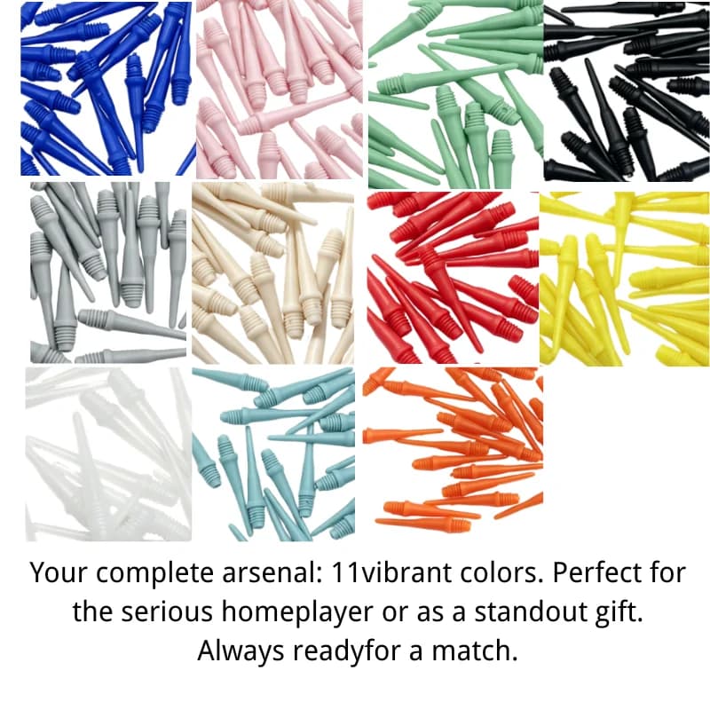 50 Electronic Dart Plastic Professional Darts Durable Soft Tip Needle Replacement Set Dart Accessories