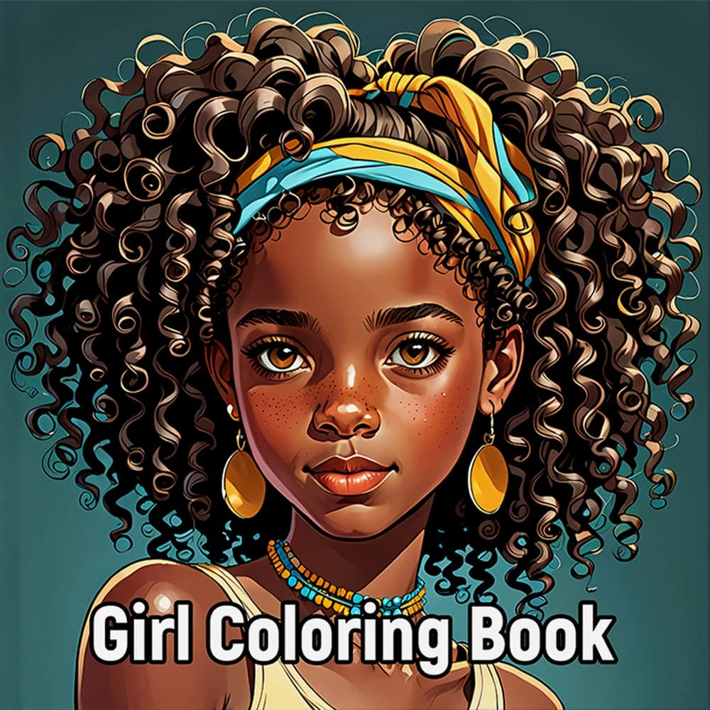 1pc Art Coloring Book 24 Page Girl Patterns Gift For Birthday Party Relieve Stress Kill Time Graffiti Painting Drawing for Adult