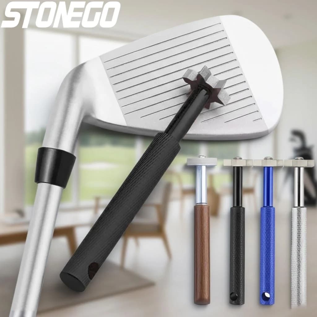 Strumento Portatile a 6 Lame per la Pulizia delle Scanalature delle Mazze da Golf, Coltello per la Pulizia delle Scanalature a V, U e Quadrate, Alta Qualità