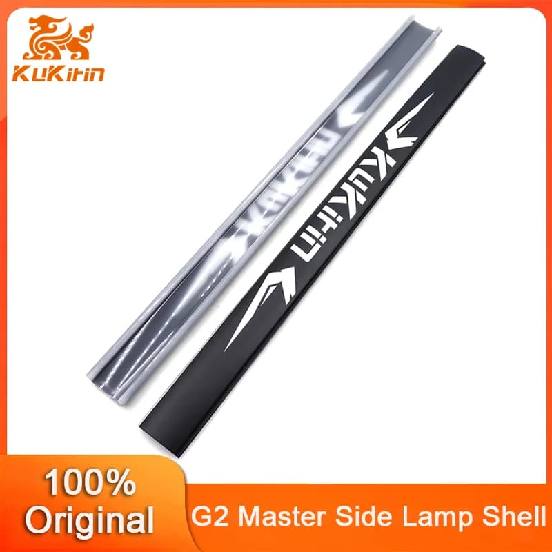 Guscio in plastica originale per lampada laterale per accessori piastra trasparente per luce laterale per scooter elettrico Kukirin G2 Master