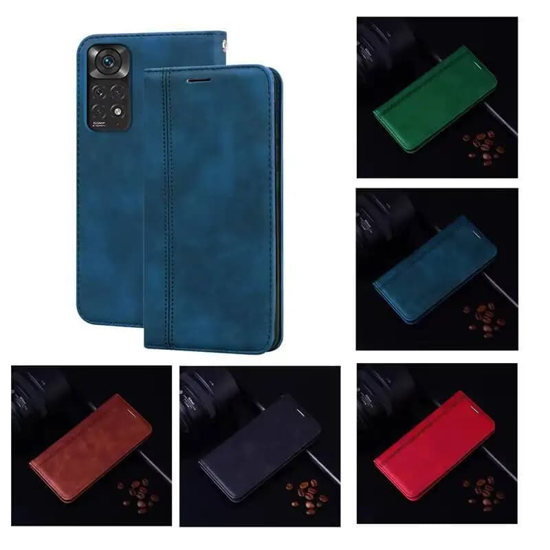 Flip Leather Wallet for Card Holder Xiaomi Magnetic Cover for Book for Redmi 11 Pro Note 11S Coque Case