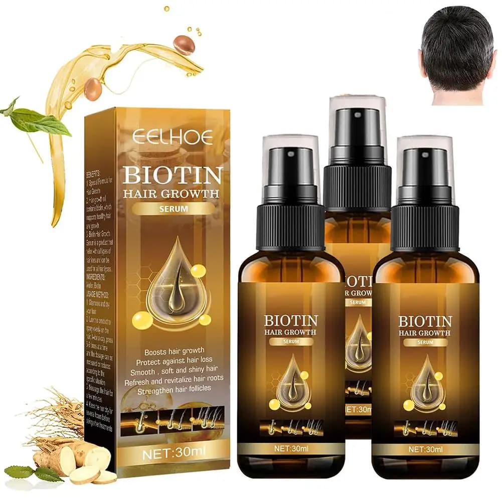 Products Biotin Inspection Quick Growth Hair Care Essential Oils Anti-loss Hair Spray Treatment scalp for men and women