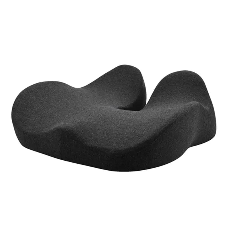 Cuscino ergonomico in memory foam A93G per sedie da ufficio - Cuscino per sedia resistente con rivestimento rimovibile