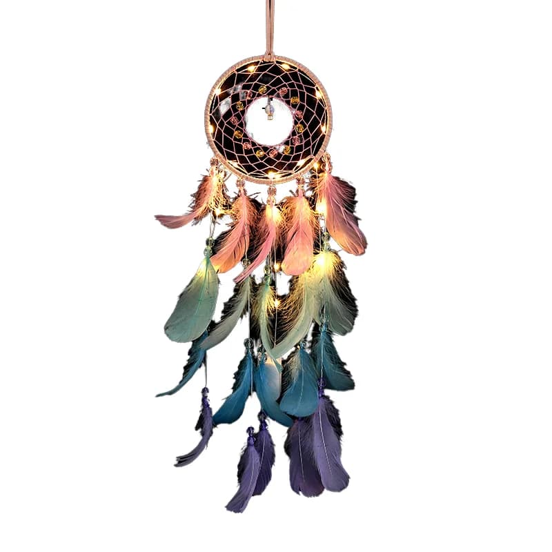 Large Bohemian Home Decor Dream Catcher Handmade Cotton Tassel Bedroom Living Room Pendant