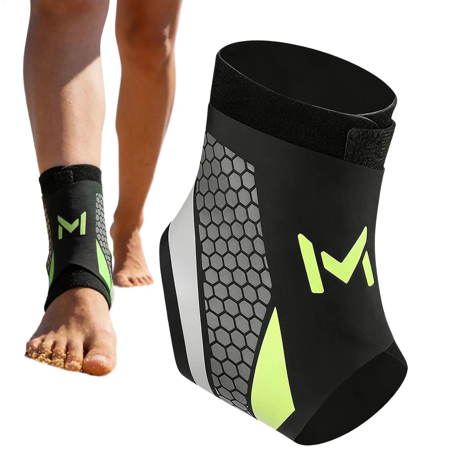 Support for Breathable Cable, Foot Support Belt, for Exercise, Fitness, Walking, Running, Hiking, Cycling, Skating