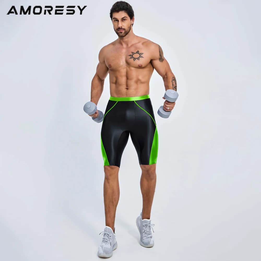AMORESY Spartacus series sports shorts knee sports shorts fitness casual men cycling wrestling