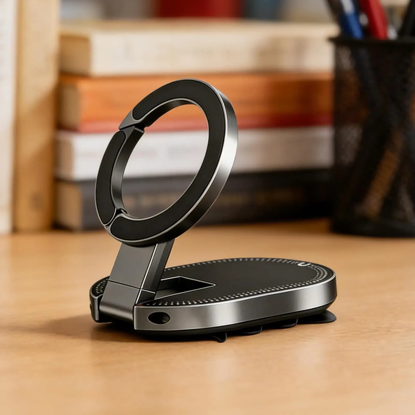 1pcs 360 Degree Rotating Magnetic Phone Mount Smartphone Holder Magnetic Phone Holder For Car Accessories For Truck Taxi Gym