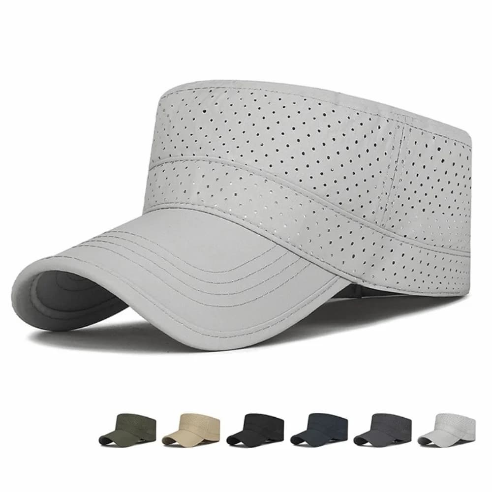 Cappello Estivo Protettivo dal Sole ad Asciugatura Rapida, Ultraleggero, Sottile, Traspirante, Tinta Unita