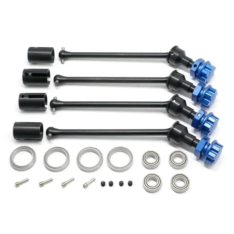 8996X Kit CVD albero motore esteso in acciaio per 1:10 Trxs MAXX Widemaxx Parti di aggiornamento in metallo per modelli di auto RC cingolate RC 89086-4