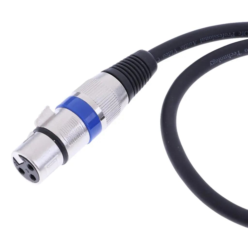 Cavo da 3,5 mm maschio a XLR, cavo audio da 3,5 mm maschio a XLR femmina per microfono