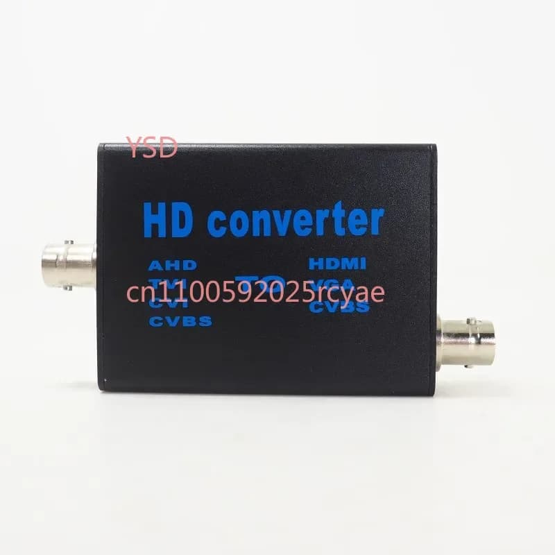 Convertitore AHD TVI CVI a HDMI HD CVBS Telecamera di segnale video di sorveglianza coassiale 1080p