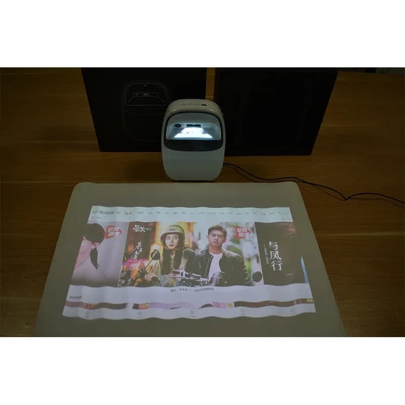 Produttore all'ingrosso LCD Proiettore educativo USB per esterni Proiettore portatile portatile intelligente con mini logo personalizzato