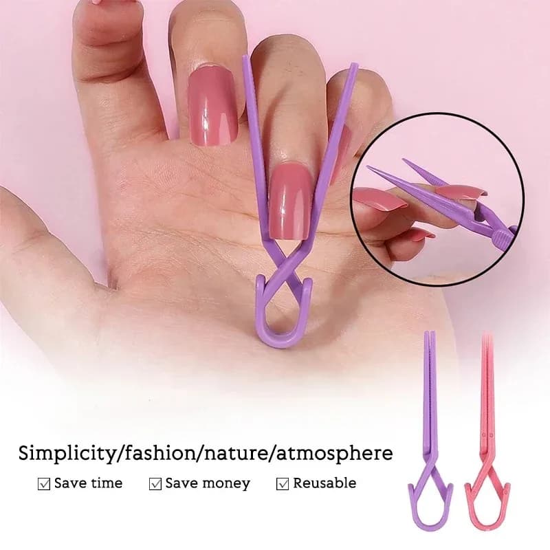 5/10 pieces nail clip, nail clip for modeling nails, anti-cutting paint clip, protective clip for painting of color nails mixed to avoid paint losses, nail tools