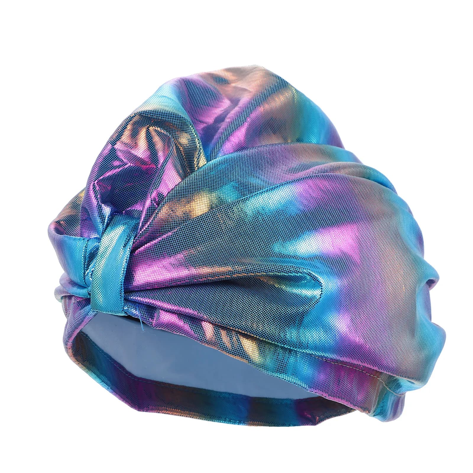 Cuffia da nuoto impermeabile da donna, flessibile ed elastica in nylon, mantiene i capelli asciutti, protegge dal cloro, facile da indossare e togliere, per adulti.