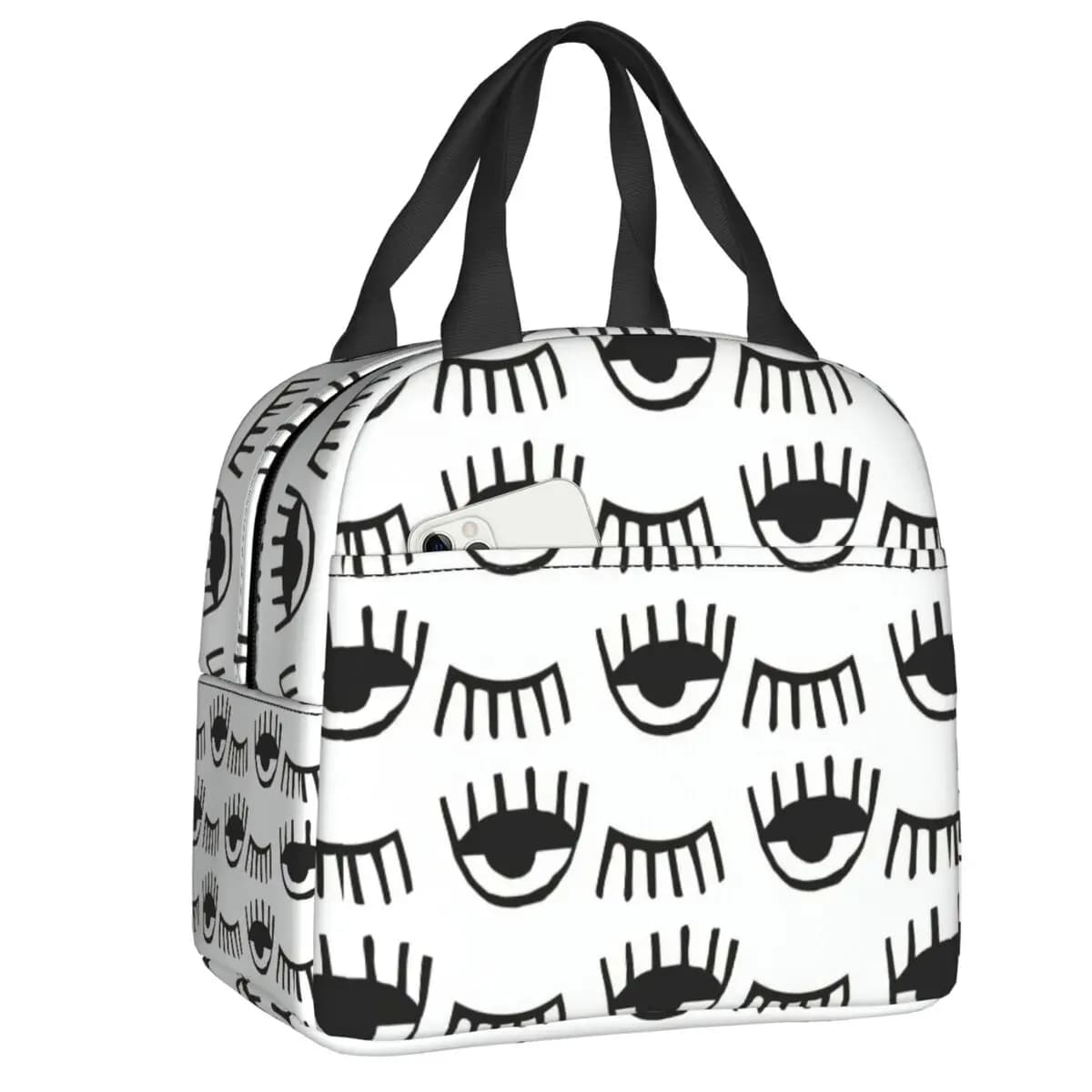 Custom Ferragnis Chiara Insulated Lunch Bags for Work School Leakproof Cooler Thermal Bento Box Women Kids
