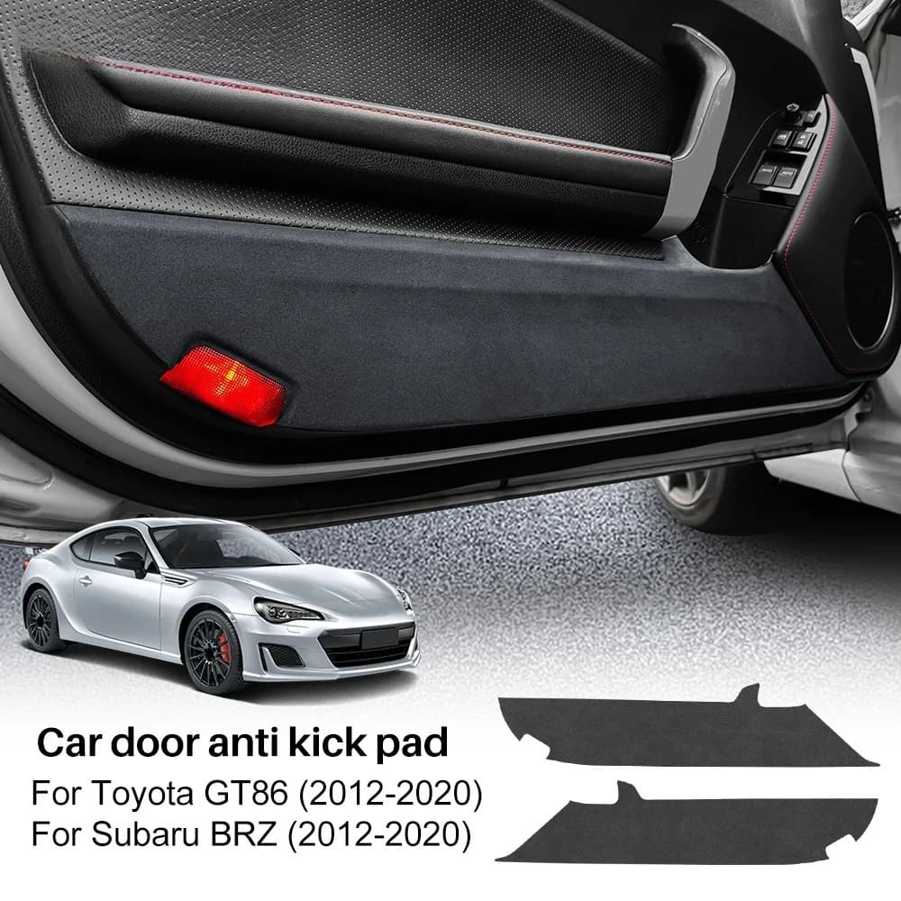Anti-Graff Protection for Subaru Doors BRZ Toyota GT86 2012-2020 LHD RHD, Suede Wall decal, Accessories