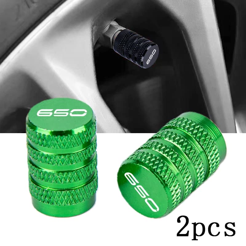 For Kawasaki Z650 Z650RS NINJA650 Z 650 NINJA 650 2017-2025, 2 motorcycle tyre caps, dustproof and waterproof
