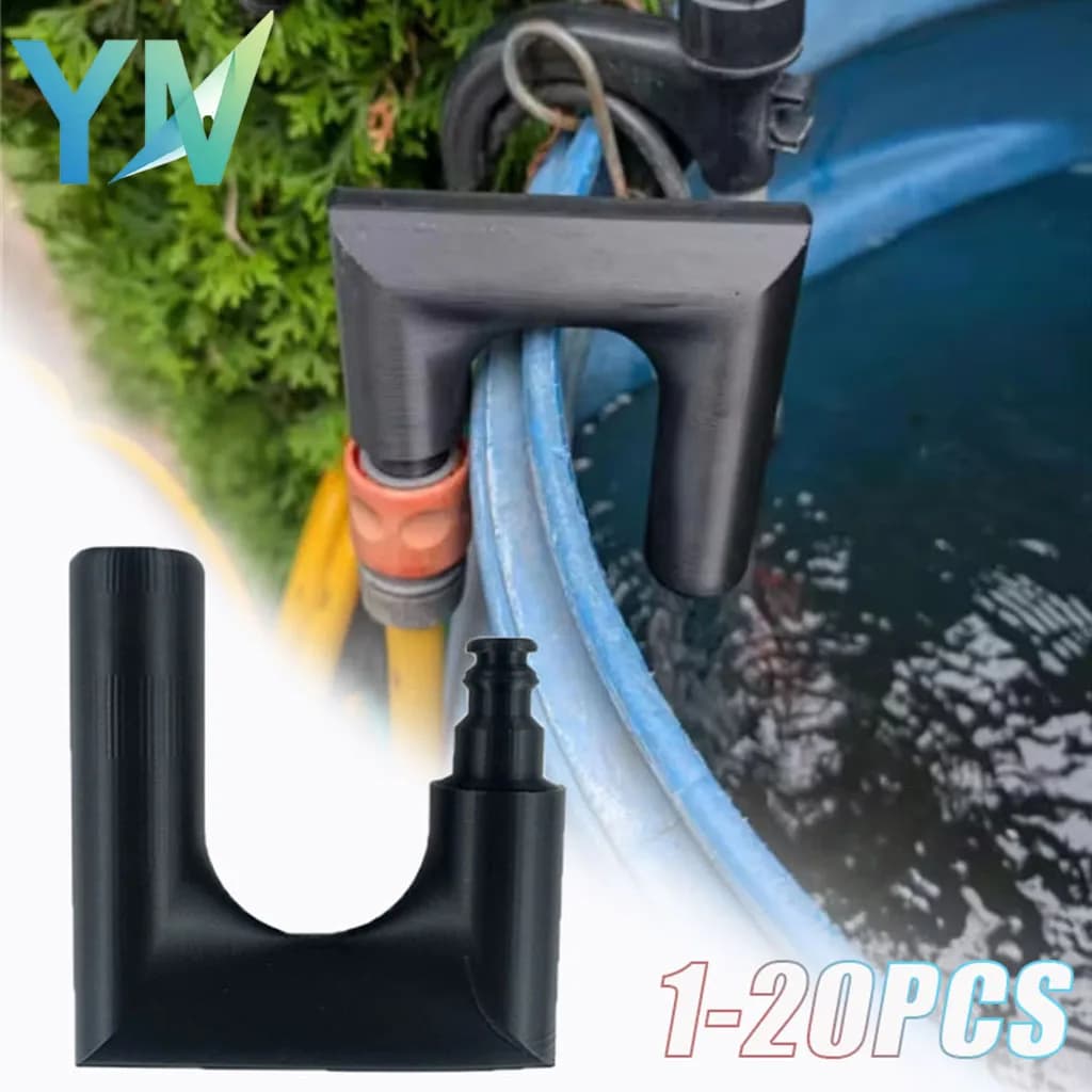 1-20 Pezzi Gancio di Riempimento per Tubo dell'Acqua Stampato in 3D per Piscina e Giardinaggio, Strumento per Riempire Secchi e Supporto per Tubi per Irrigazione da Giardino