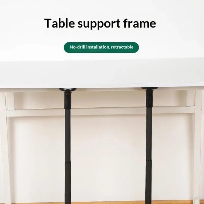 Stainless Steel Furniture Anti-fall Pull Rod Adjustable Support Rod Jack Type Desk Cabinet Support Leg Kitchen Sink Installation