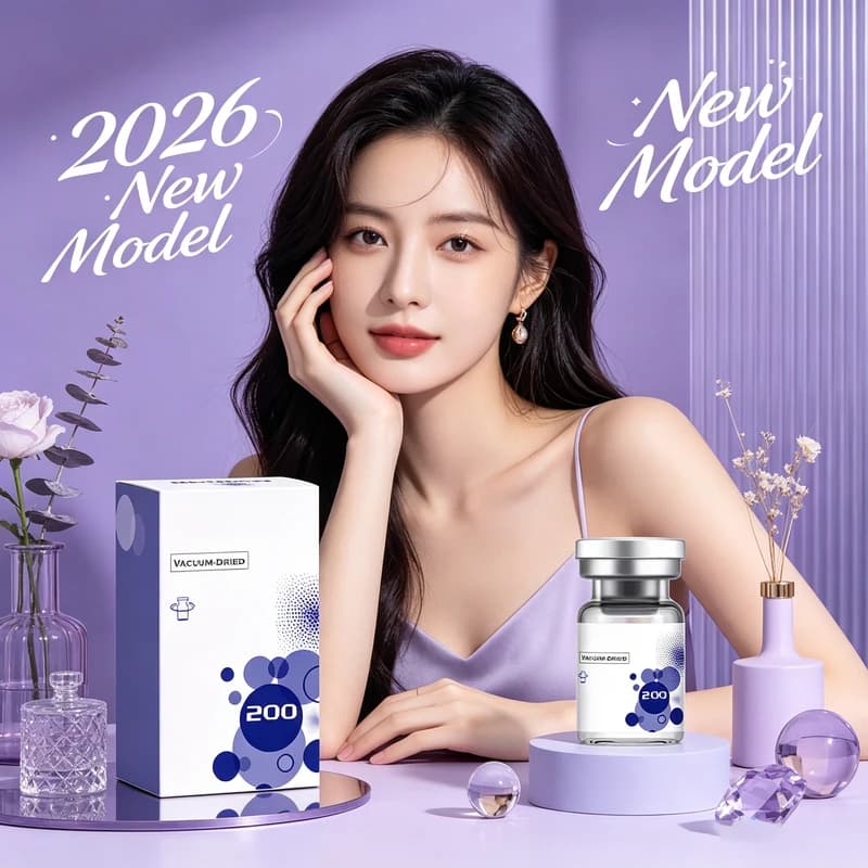 Polvere di Siero Essiccata Sottovuoto 200g per Cura del Viso di Grado Professionale, Texture in Polvere K-Beauty, Combinabile con la Cura Quotidiana della Pelle