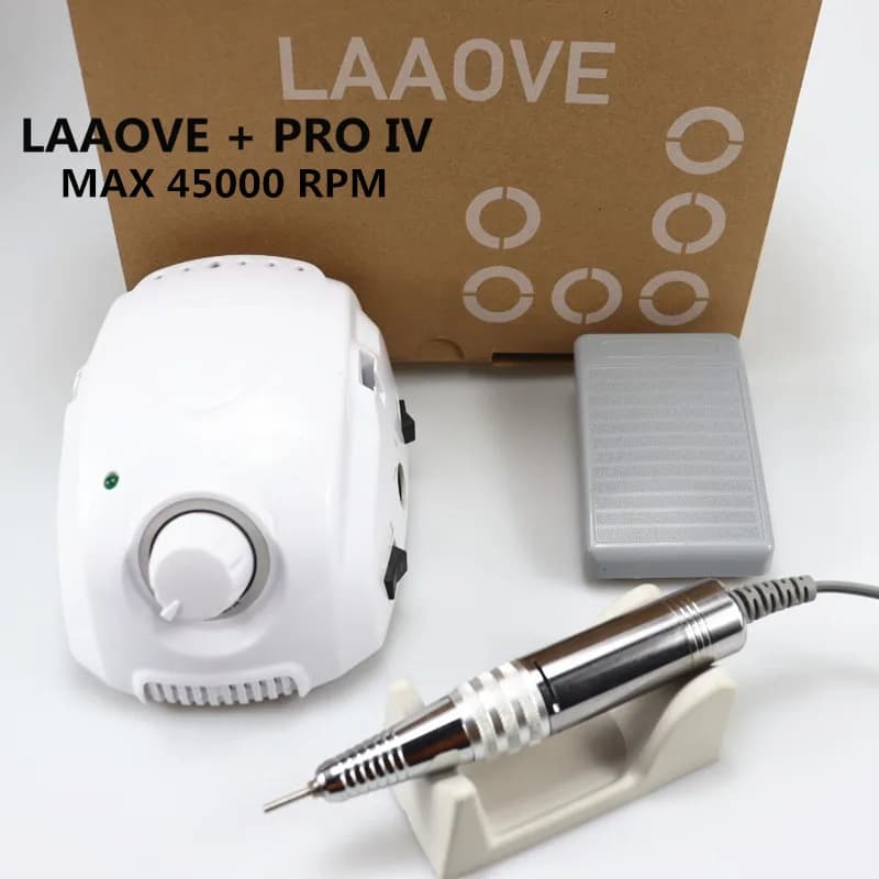 Nuovo BT LAAOVE - Champion 3 PRO XII maniglia 35K/40K trapano elettrico per unghie forte 210 Micro motore rettificatrice per strumenti di Nail Art