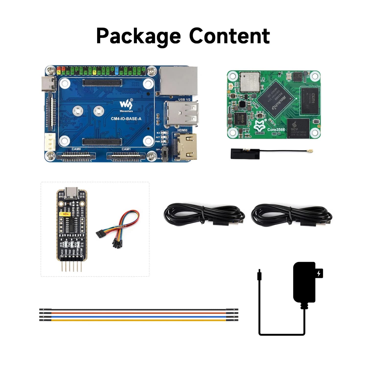 Kit modulo Core3566, processore quad-core Rockchip RK3566, compatibile con Raspberry Pi CM4