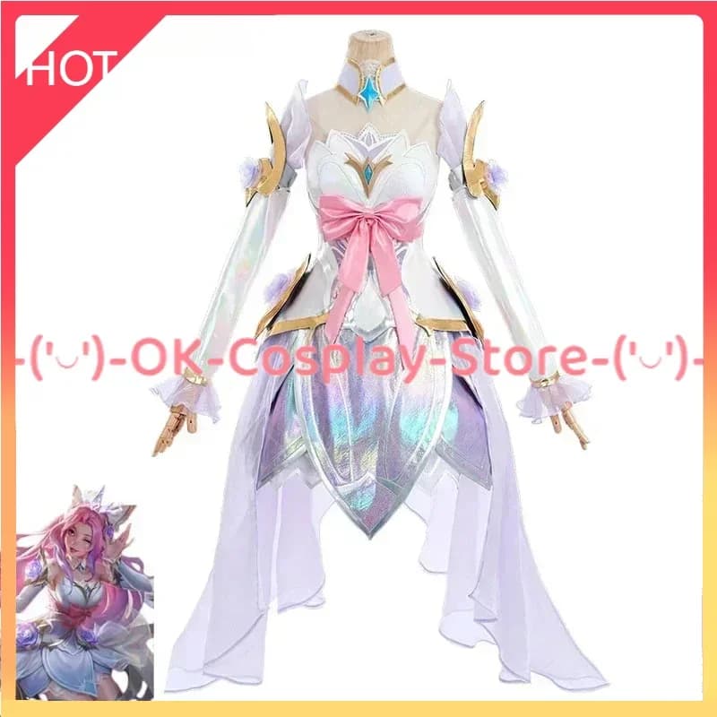 [Su misura] Gioco LOL Seraphine Costume Cosplay Donna Abito da festa carino Uniformi di carnevale di Halloween Abbigliamento Abito anime