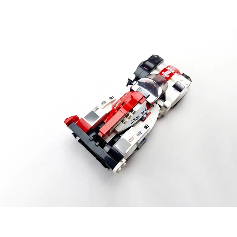 MOC-153053 Nuovo Classico GR010 Auto Da Corsa Sportiva Building Block Modello 289 Parti Per Ragazzi Per Bambini Compleanno Building Block Giocattolo Regalo