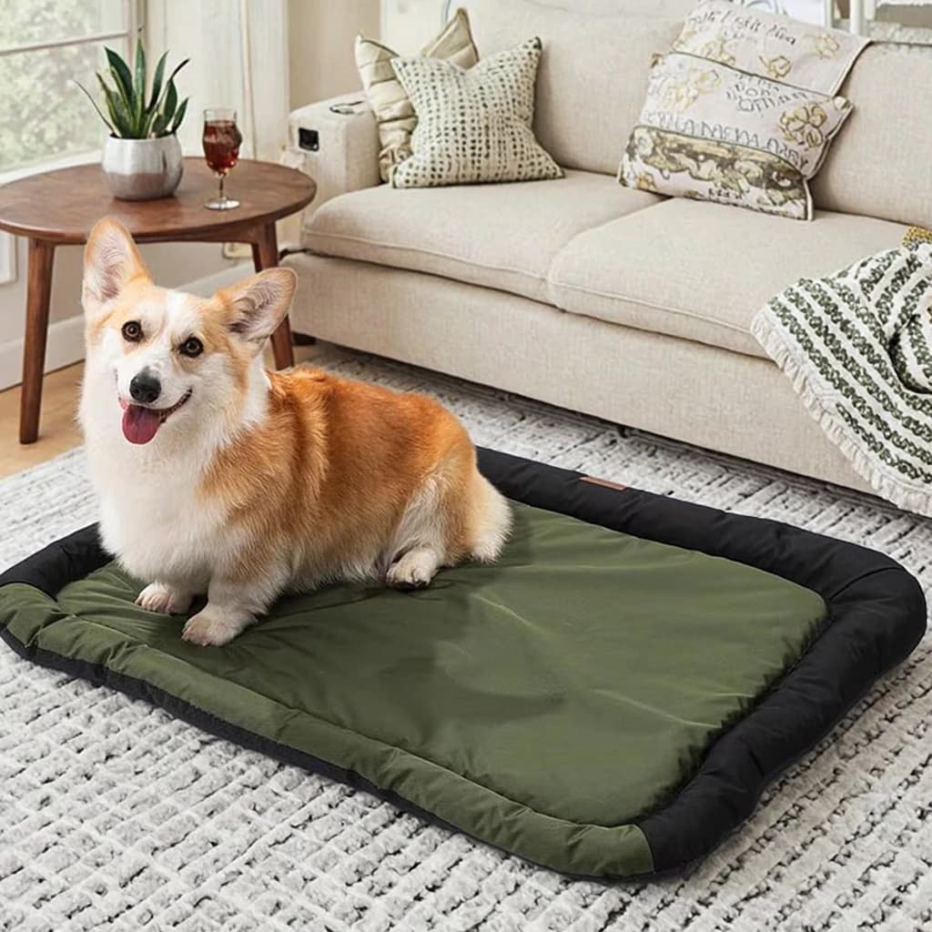 Cuscino per Divano per Cani in Tessuto Oxford Impermeabile per Tutte le Stagioni, Lavabile, con Motivo Solido, Sostenibile