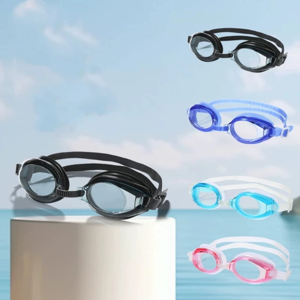 1 set of swim glasses waterproof high definition glasses for sub glasses transparent dishes for adults swimming equipment for summer