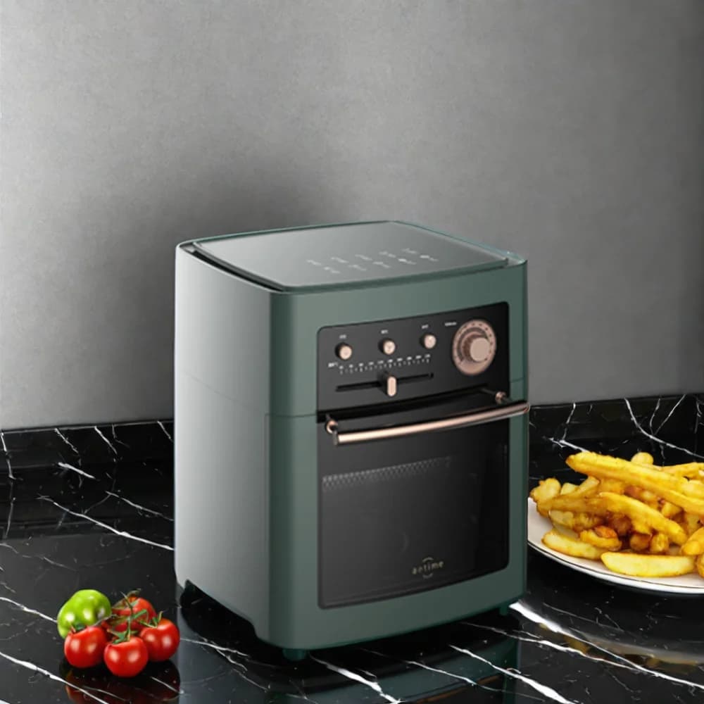 Elegant 15L Electric Oven and Air Fryer 5-in-1 Convenient Digital Deep Fryer Without Oil for Household Use 220V