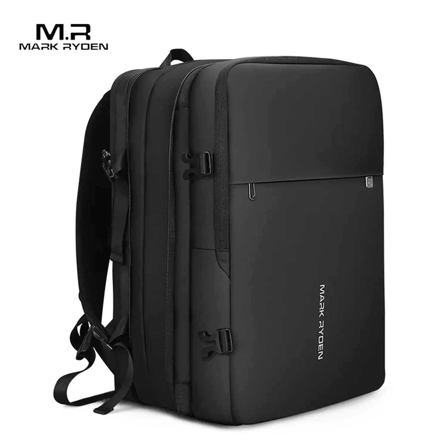 Zaino da Viaggio Espandibile Mark Ryden 36L, Borsa per Laptop 17.3" con Ricarica USB, Zaino Impermeabile per Uomo