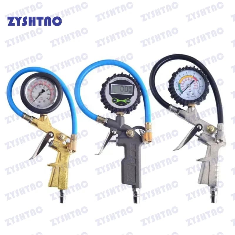 0-220/0-16BarPsi manometro per pneumatici per Auto tipo di pistola a pressione per compressore d'aria Auto moto SUV pompa di gonfiaggio strumento di riparazione pneumatici