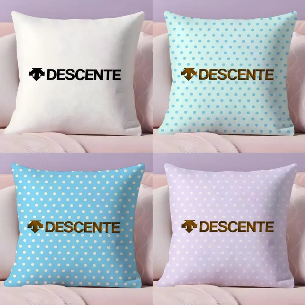Fodera per cuscino in lino naturale biologico con stampa fronte-retro Fashion D-Descente Brands, per divano, decorazione casa, idea regalo