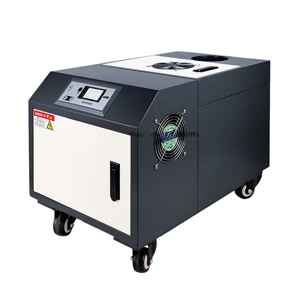 Umidificatore Industriale a Ultrasuoni 220V 9KG/H per Fabbriche Tessili, Modello 2025