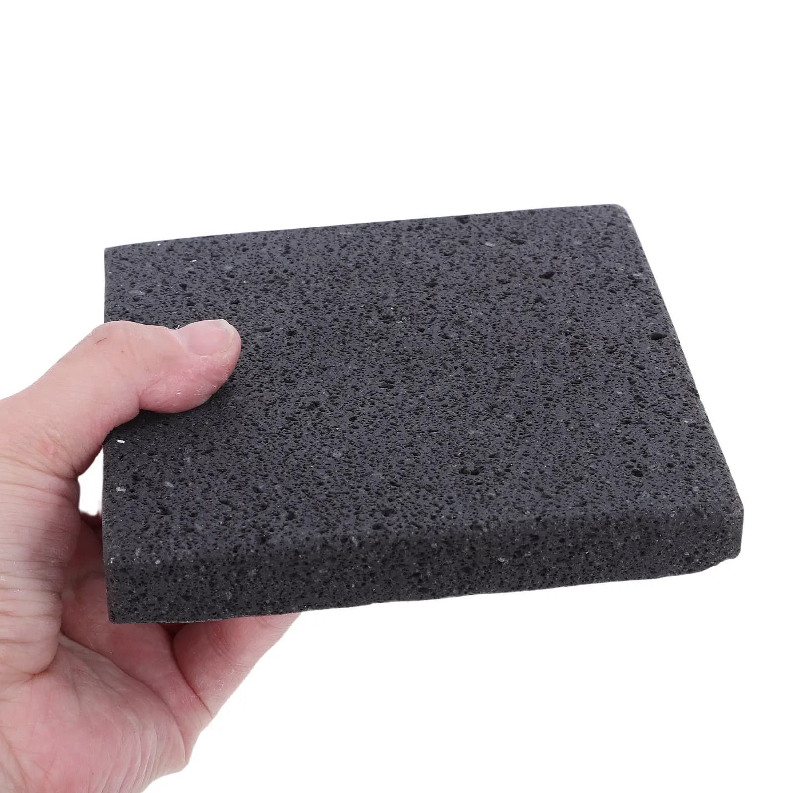 4.7x4.7 Inch Korean Bbq Cooking Stone Volcanic Rock Baking Plate Household Korean Kitchenware Pizza Oven Stone Vegan Bread