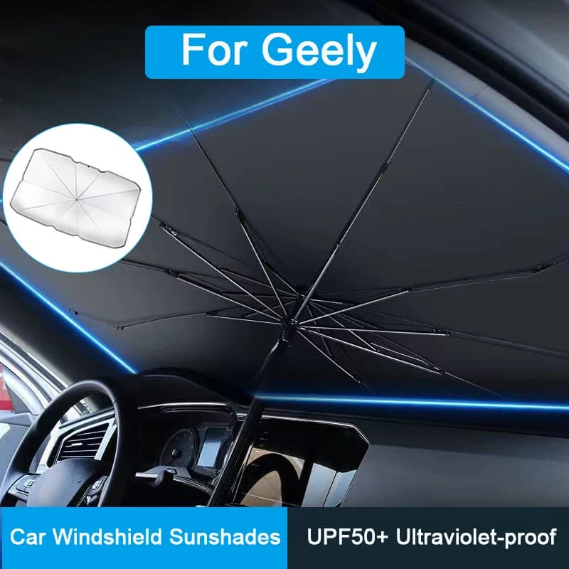 Per Geely Coolray X6 X7 EX7 Geometry C Emgrand Global Kulrey Hawk GX7 parabrezza per auto parasole ombrello ombreggiante anteriore