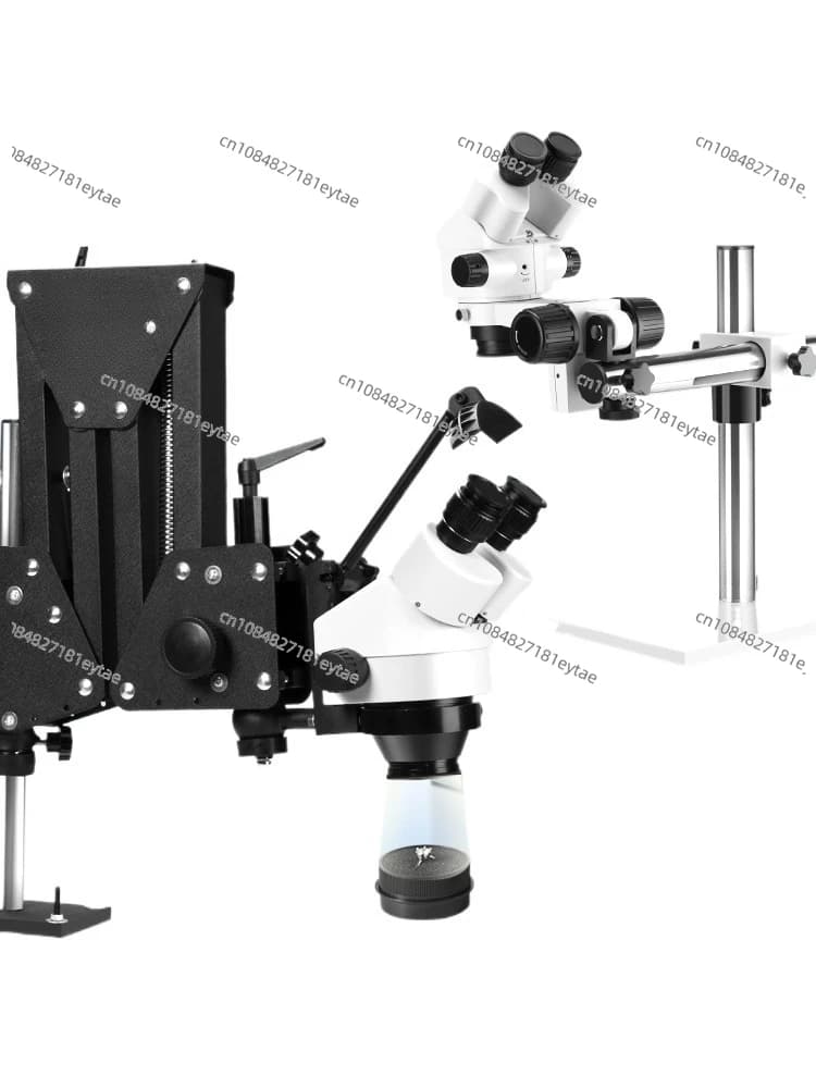 Macchina per microincastonatura di gioielli, microscopio ausiliario con impostazione di diamanti per gioielli, lente d'ingrandimento fai-da-te per incisione di gioielli