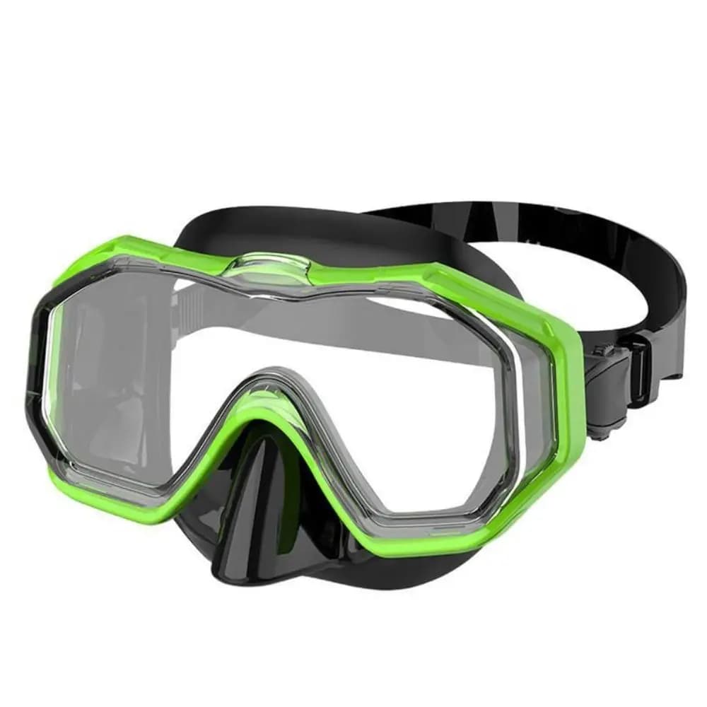 PC Glass Swim Goggles with Nose Cover PVC Strap Child Diving Mask Anti Fog Anti-Leak Snorkel Swimming Goggles Girls