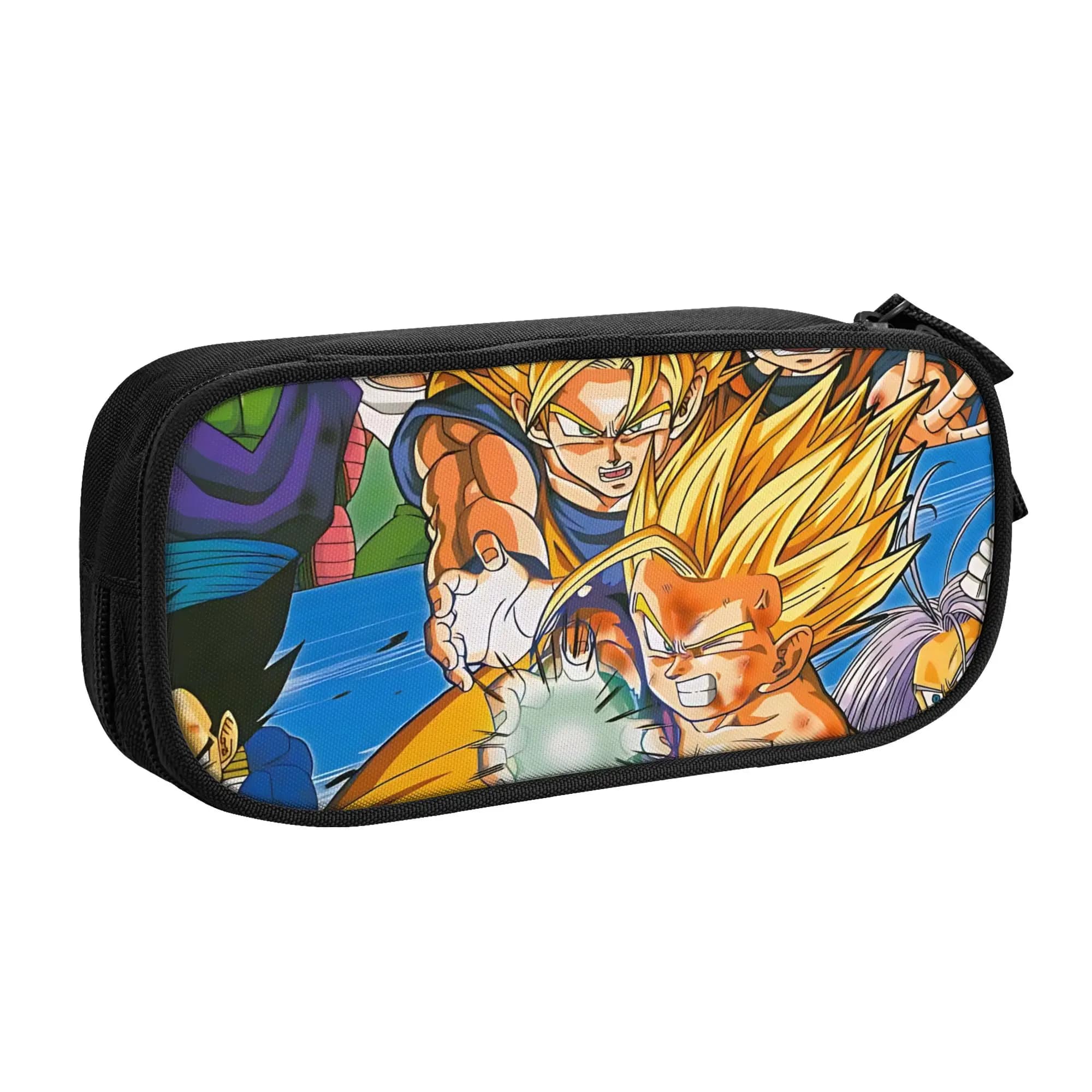 Astuccio Trasformabile 1 Pezzo, Portapenne, Contenitore per Cancelleria, Forniture DRAGON BALL, Scatola Portapenne Grande, Borsa Portamatite per Studenti